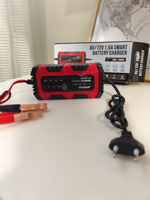 Carregador de Bateria Inteligente