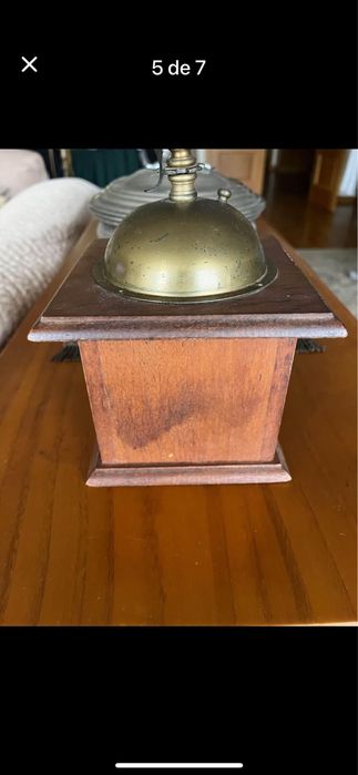 Moinho de cafe manual vintage