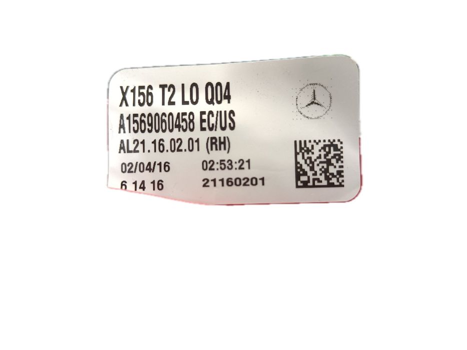 Farolim da mala direito MERCEDES-BENZ GLA (X156)