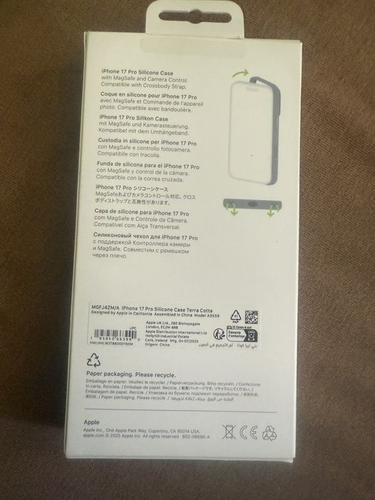 Mag safe iphone 17 pro orange