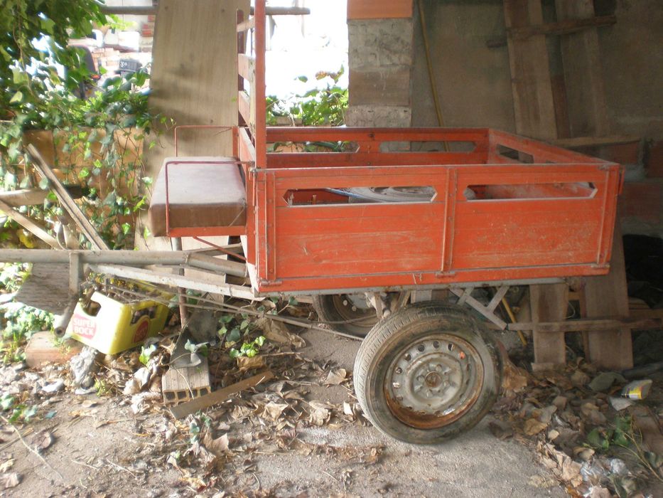 Atrelado para motocultivador