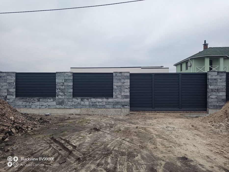 Заборы  ворота под ключ