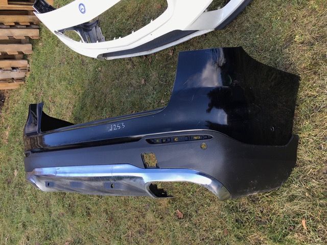 Mercedes GLC w253 Lift 2019 - Zderzak Tył Uszkodzony Chrom
