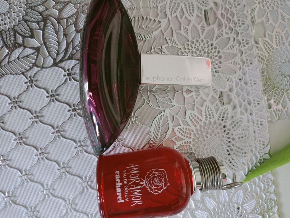 Perfumy. Calvin Clein i Cacharel