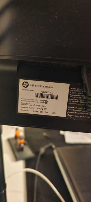 Suporte para 2 monitor +1 monitor Hp