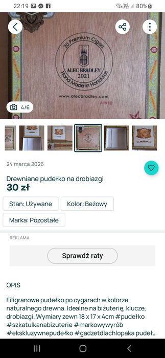 Pudełko Alec Bradley