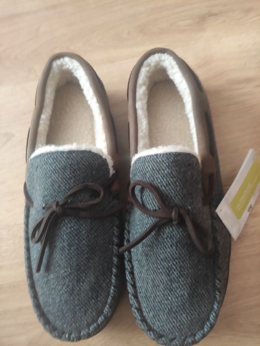 Kapcie męskie zimowe