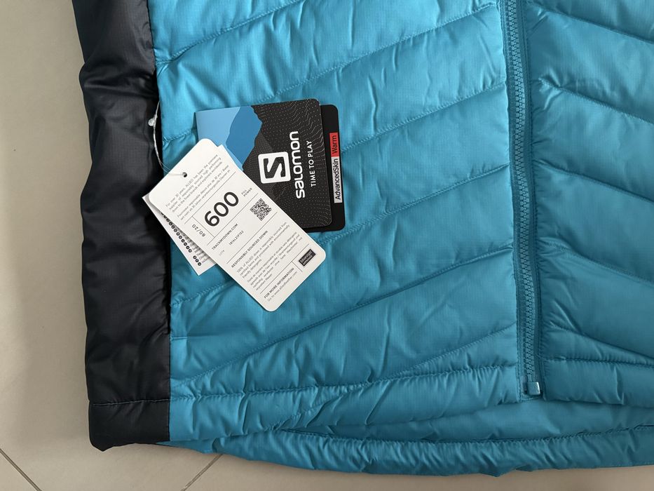 Męska kurtka Salomon SNTIAL XWARM DOWN JKT rozmiar M, L