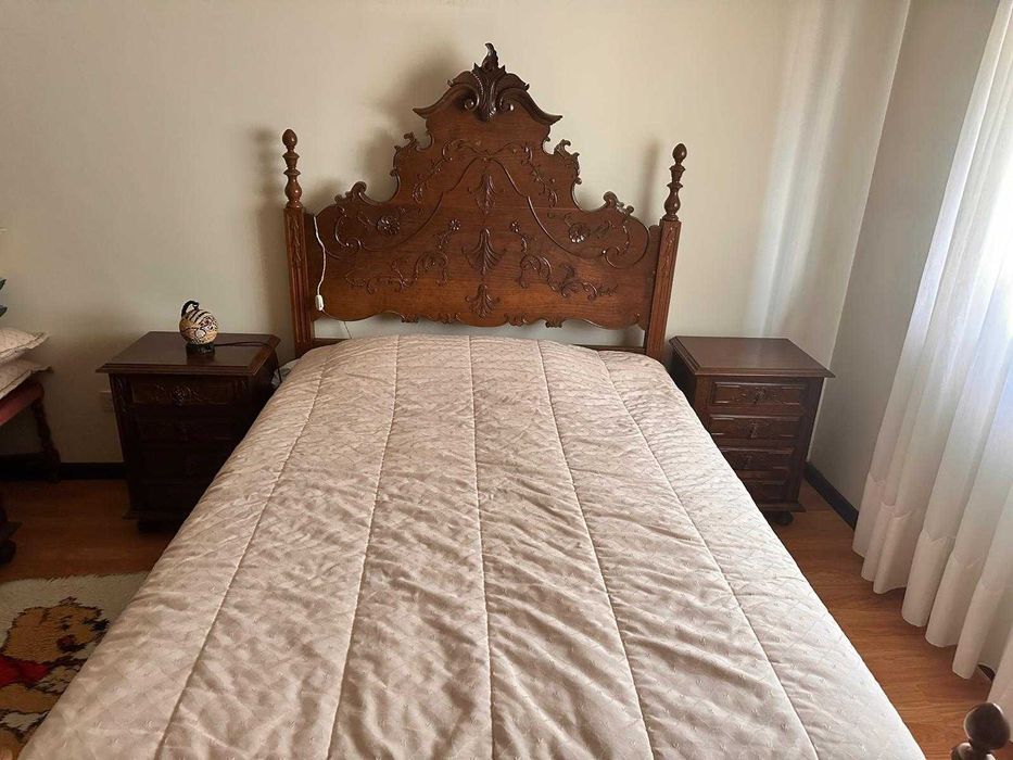Mobília Vintage Antiga Completa – Sala e Quarto | Venda em Conjunto ou Separado