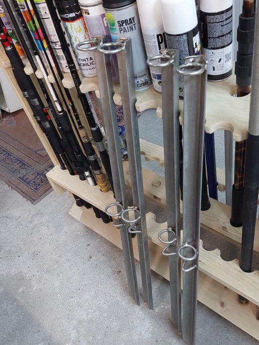 Suporte para canas em inox