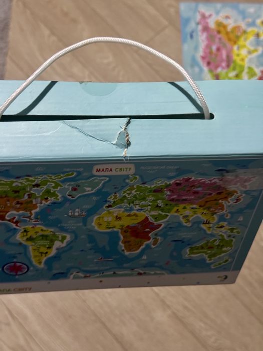 Пазли Мапа світу, Dodo, 100 ел.