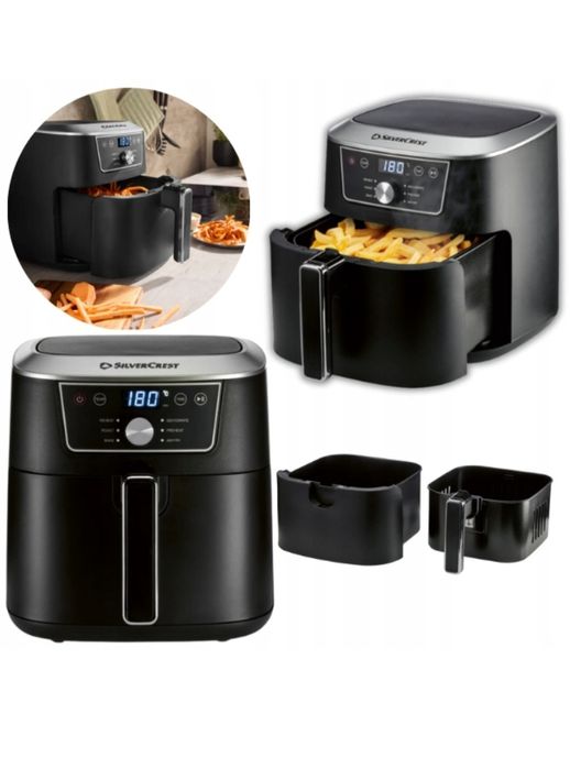 Frytkownica Beztłuszczowa SILVERCREST Airfryer 6,7 l SHFD 2150 B1 Wifi