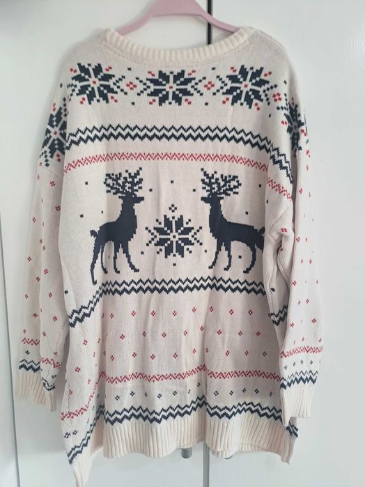 Sweter damski biały