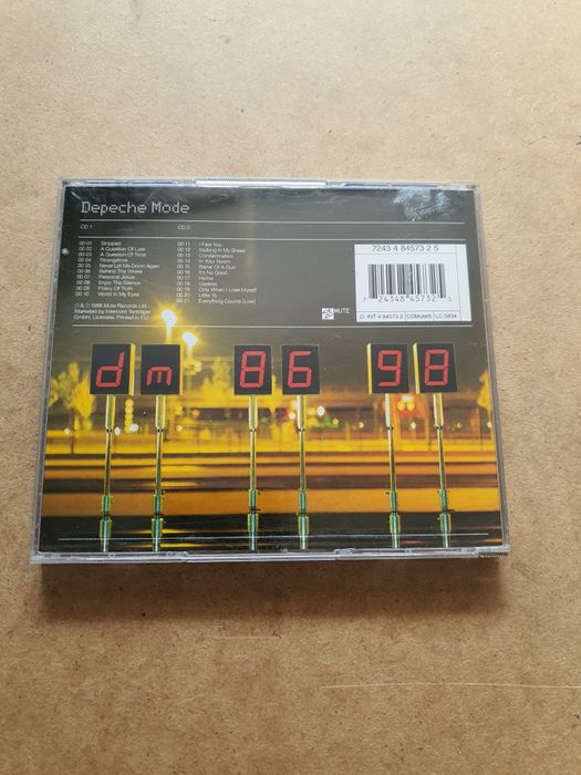 The Singles Tour 1986 - 1998 Depeche Mode Best Of 2CD