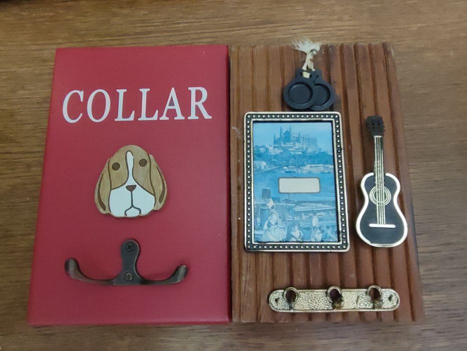 Ключниця вінтаж дерев'яна