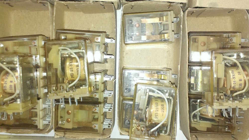 Реле РП-21-002; 21-100 (120); РП-21000 УХЛ 46 220В 50Гц промежуточное