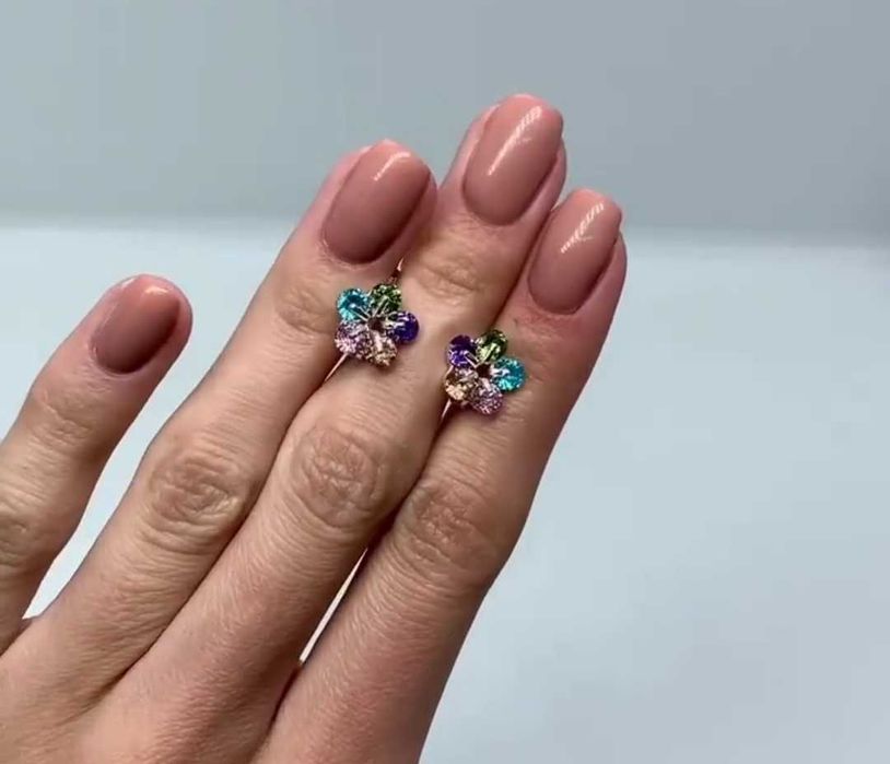 Дуже красиві, срібні, дитячі сережки