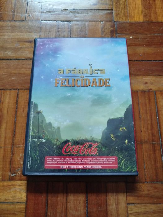 DVD Coca Cola A Fábrica da Felicidade