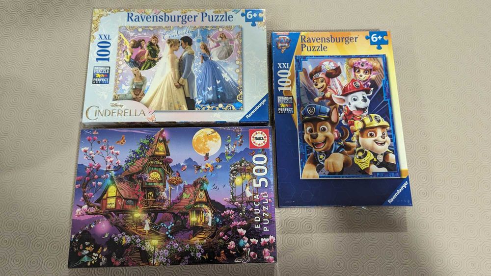 Vários jogos (tabuleiro, ciências e puzzles)