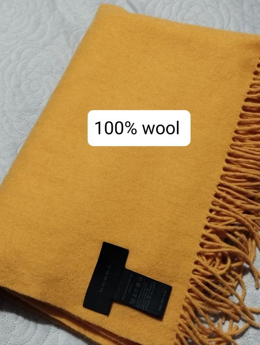 Szal wełniany duży