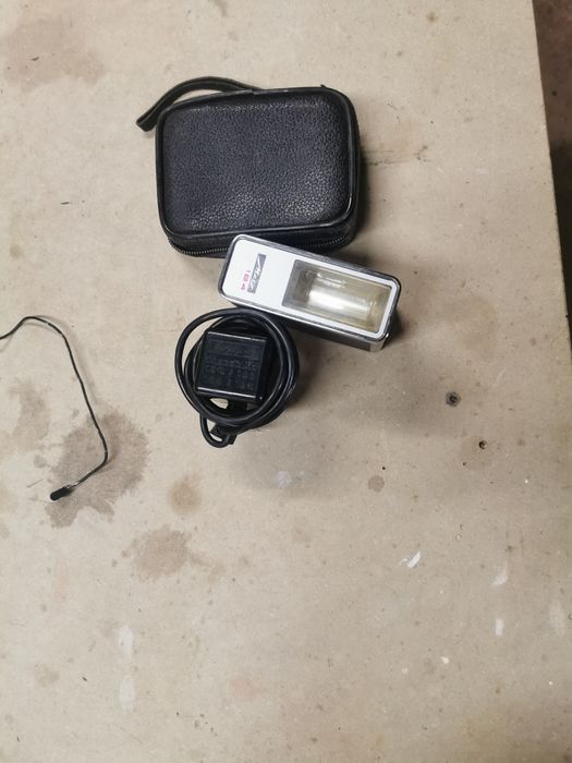 Flash de máquina fotográfica antiga