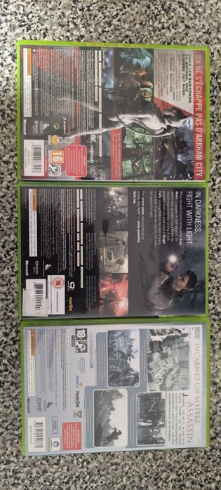 Alan wake/Assassin's Creed/Batman Arkham city Xbox 360