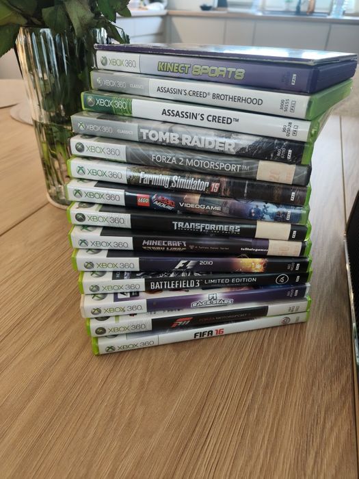 Xbox 360 slim dużo gier