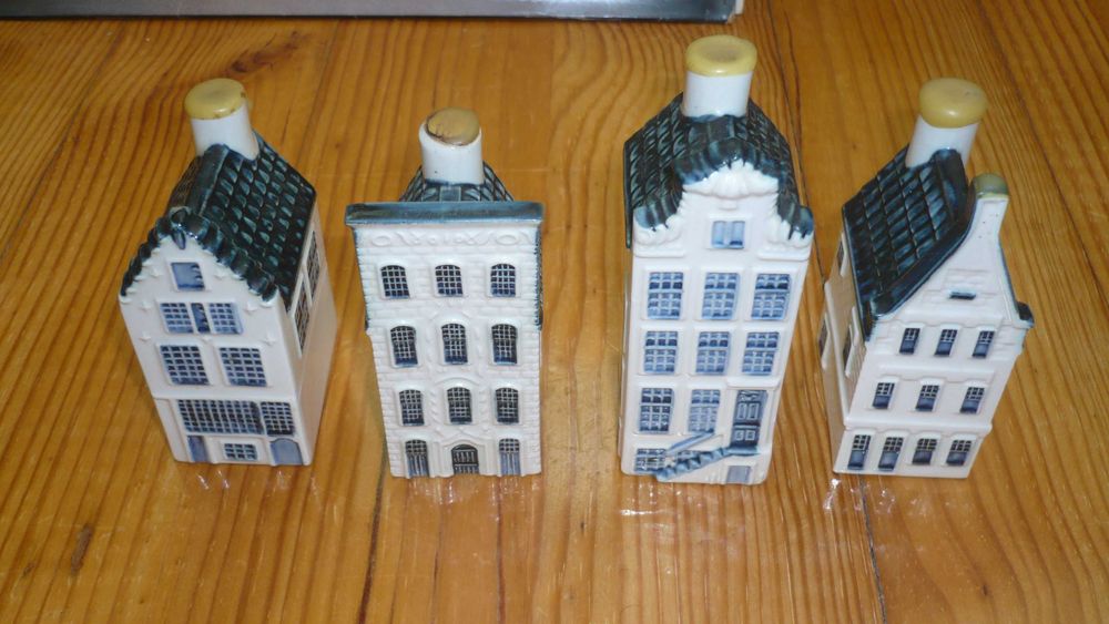 4 Casas Delft Blue - Colecção KLM