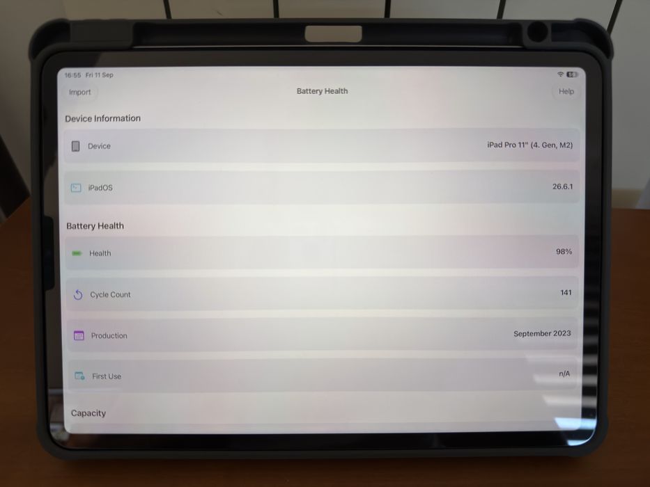 iPad Pro 11” 4 gen M2