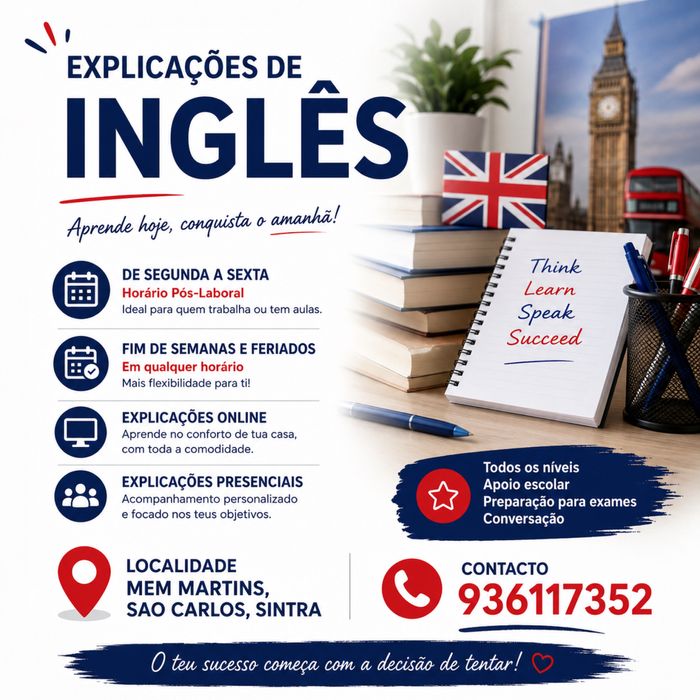 Explicações de Inglês