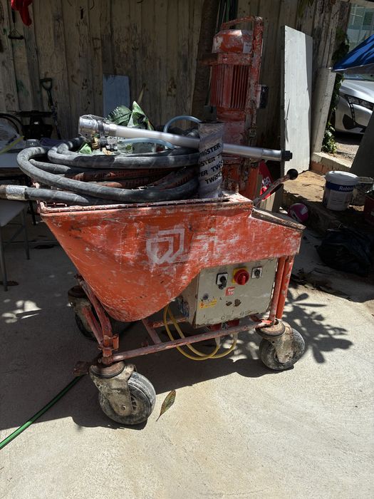 Alugamos maquina de estuque  e alugamos carrinha fiat maxi
