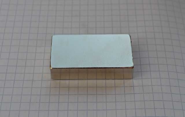 Magnes neodymowy płytkowy MPŁ 45x25x10 N42 duża płytka neodymowa