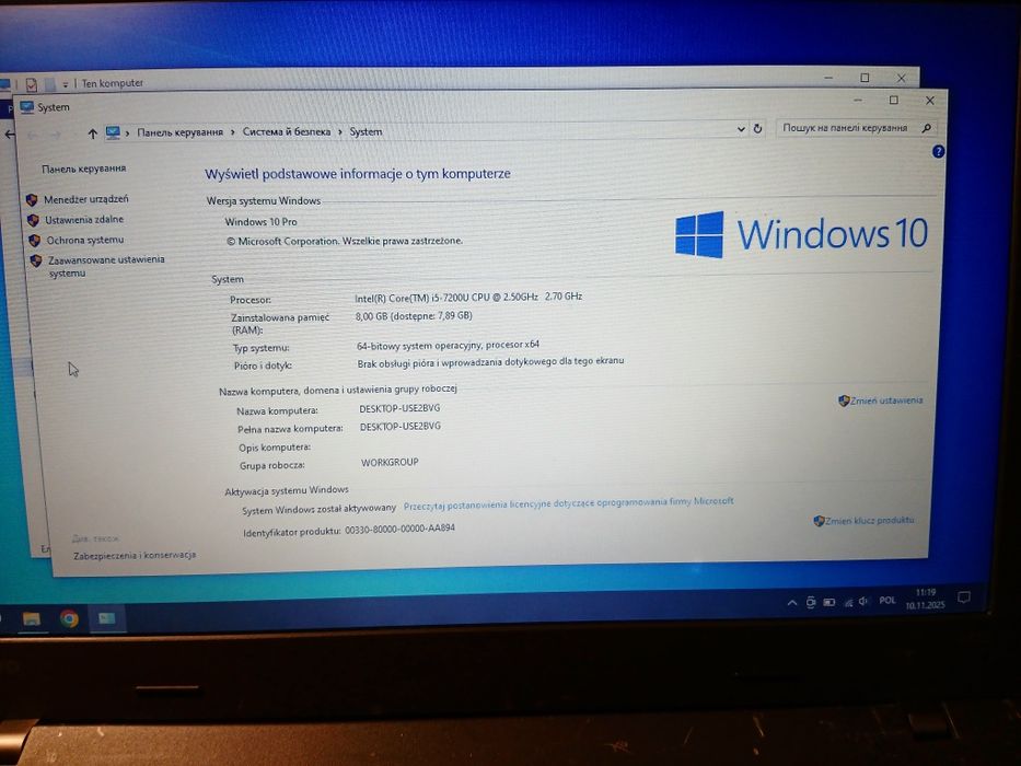 Laptop Lenovo Thinkpad L470
