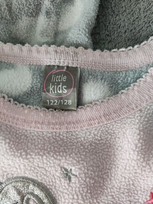 Ciepła piżama zimowa 122 128 polarowa