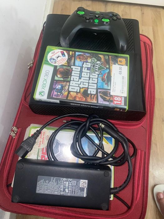 Xbox 360 black preta