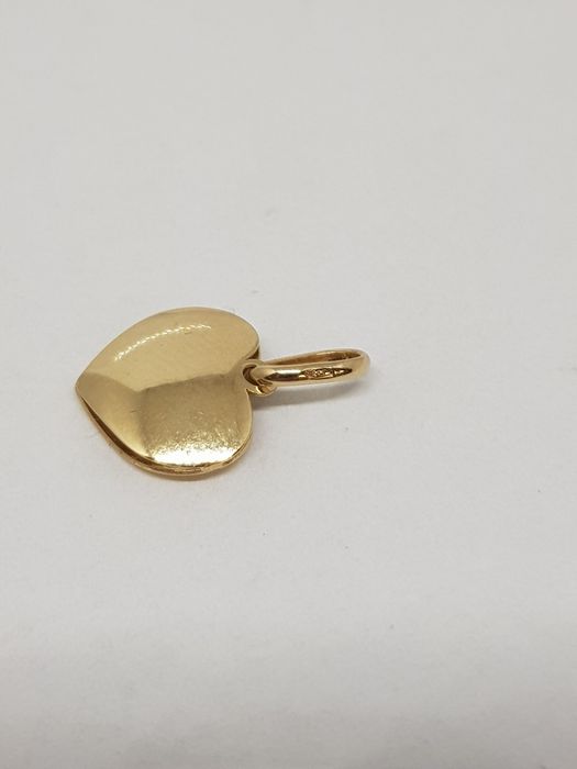 Złoty wisiorek serduszko złoto 585