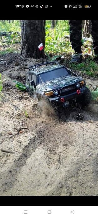 HPI Venture Trial RC Toyota FJ Cruiser zamienię na łódkę RC