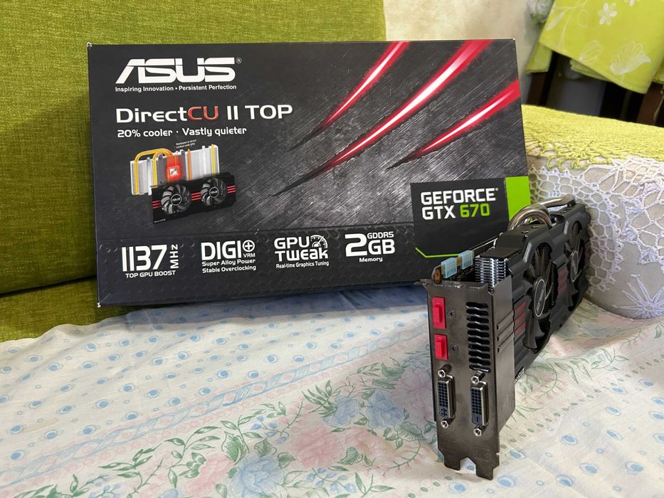 ASUS Geforce GTX 670 DirectCU II TOP