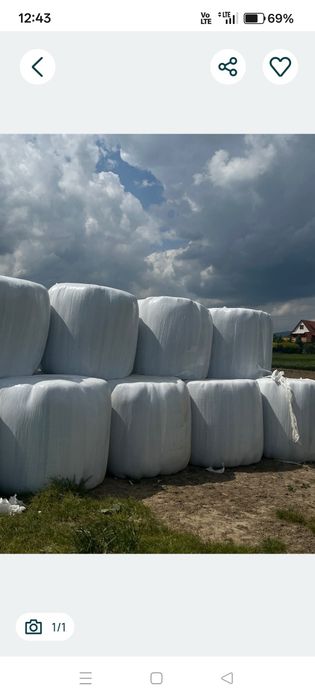 Sprzedam Sianokiszonkę  120 bel