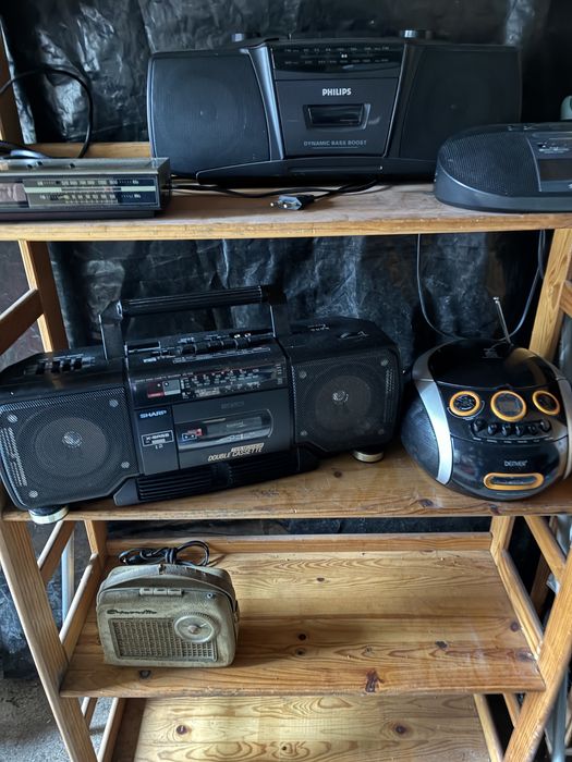 6 radios antigos
