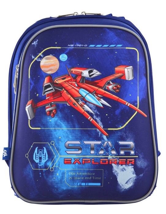 Шкільний каркасний рюкзак “Star Explorer”
