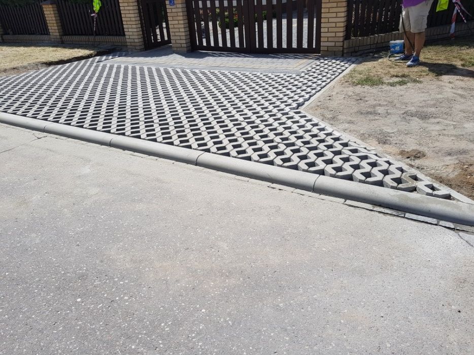 Kostka brukowa ,Układanie kostki brukowej , montaż płotów