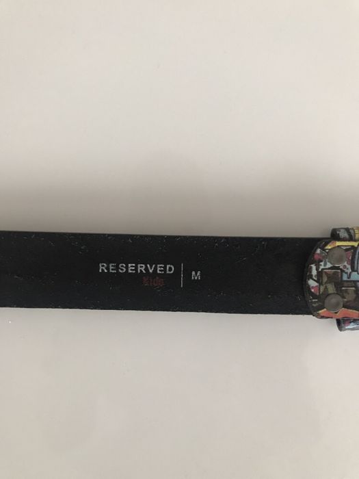 Skórzany pasek chłopięcy reserved