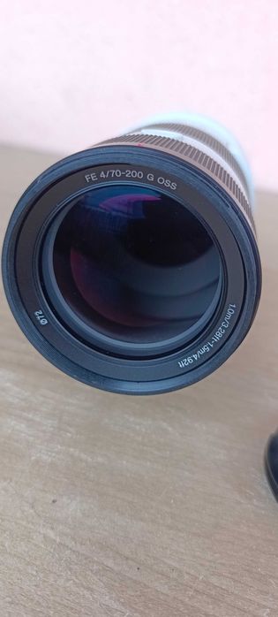 Objetiva Sony G 70/200