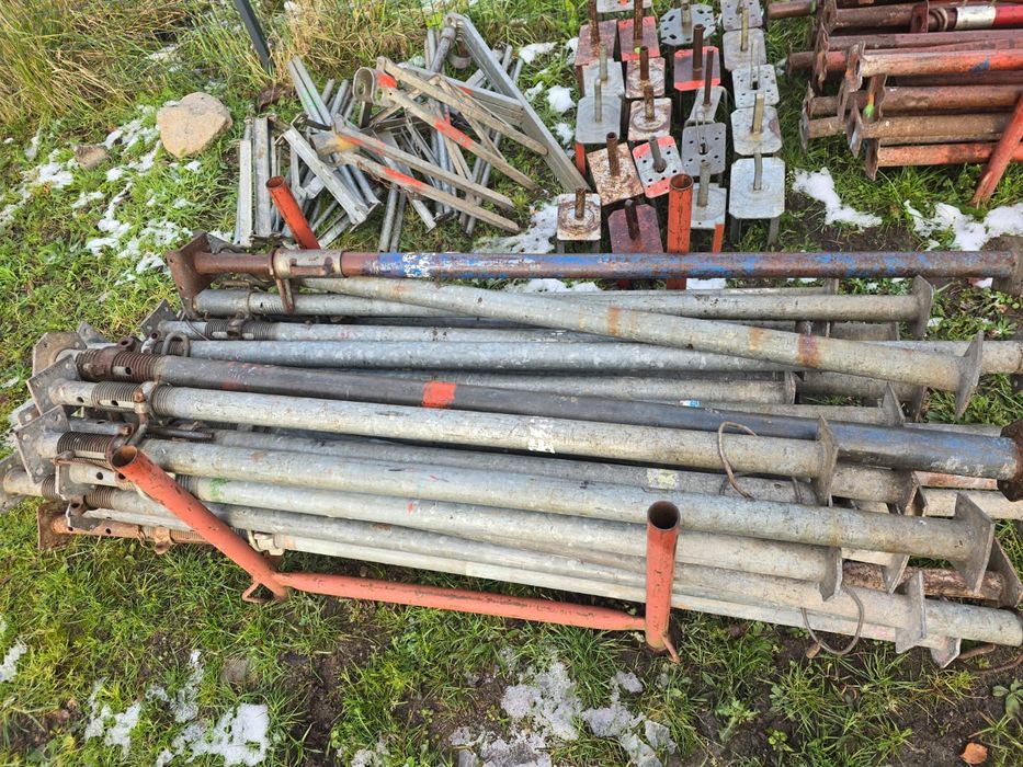 Stemple budowlane, podpory, szalunki, dzwigary, doki, plyta szalunkowa