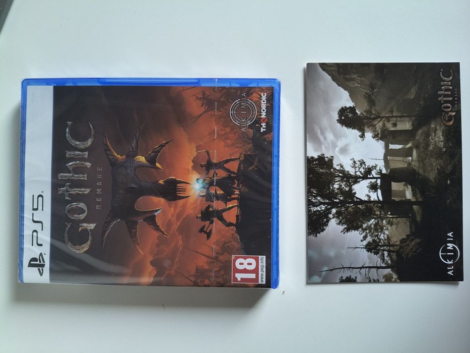 Gothic remake ps5 + karta od twórców