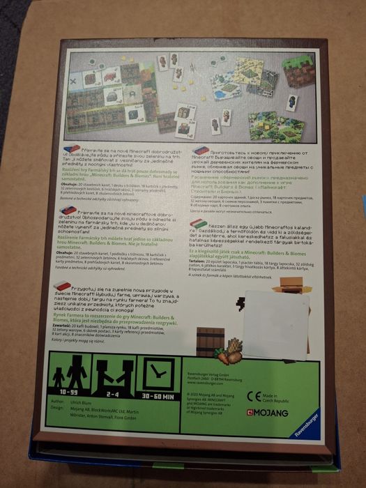 Minecraft dodatek Builders and biomers farmer's market expansion