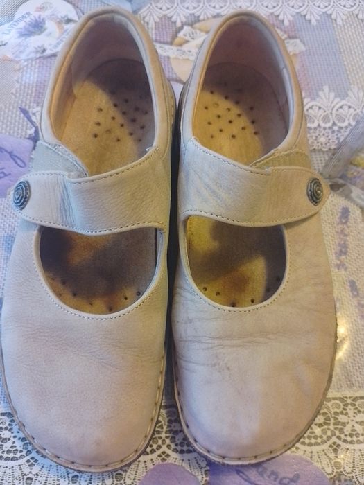 Кожаные туфельки