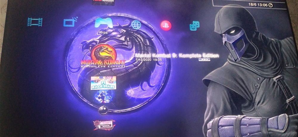 PlayStation 3 slim 320gb з іграми