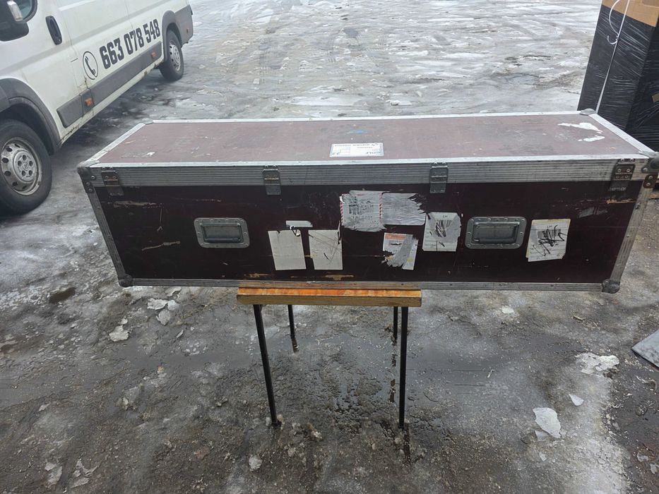 CASE 155x42x38 koła kejs flightcase skrzynia FAKTURA